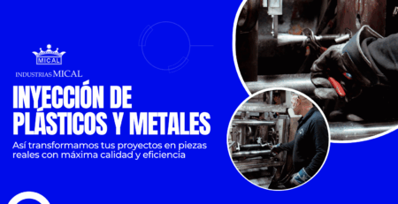 Inyección de metales y plásticos