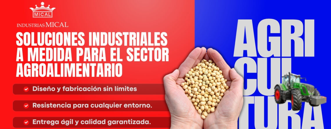 piezas industriales para el sector agroalimentario