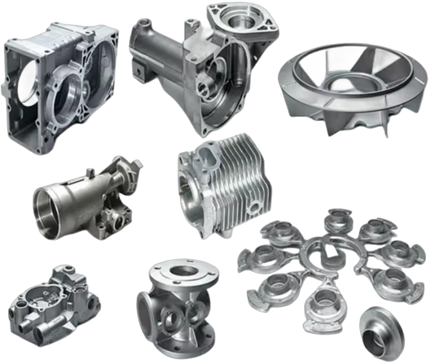 Piezas de aluminio para automóvil