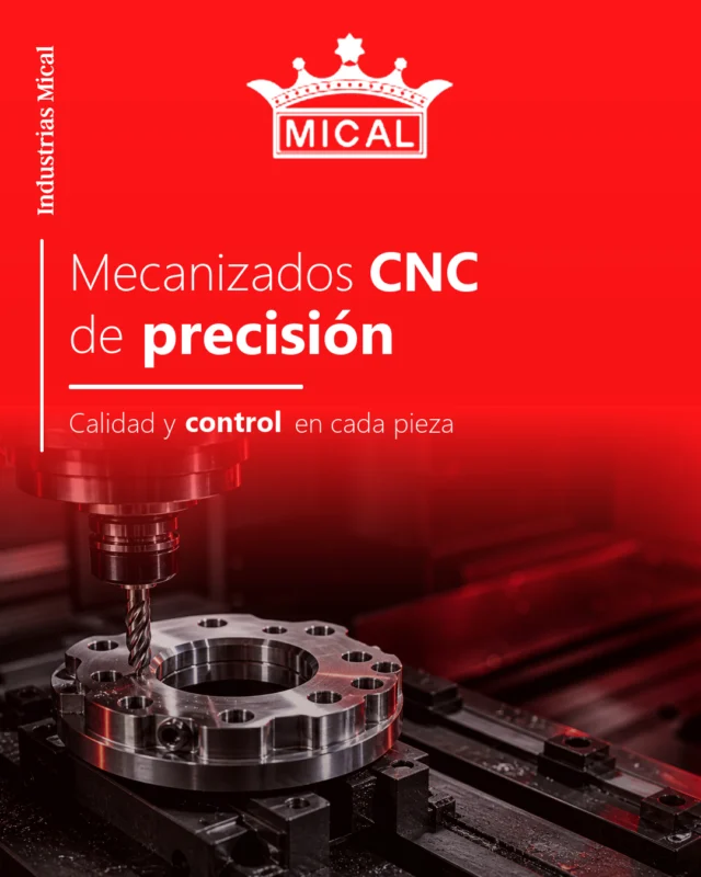 La precisión no es un detalle: es la base de una fabricación industrial eficiente.

En Industrias Mical trabajamos los mecanizados CNC con tecnología, control y experiencia para transformar diseños técnicos en piezas funcionales, fiables y preparadas para integrarse en procesos productivos reales.

Cada proyecto requiere exactitud, repetibilidad y una visión global: desde el material y las tolerancias hasta el montaje, los acabados y el control de calidad final.

Porque cuando una pieza debe encajar a la perfección, cada micra cuenta.

🔩 Mecanizados CNC de precisión
⚙️ Calidad y control en cada pieza
✅ Soluciones industriales a medida

Ya puedes leer el nuevo artículo en nuestro blog:

https://industriasmical.com/sin-categoria/mecanizados-cnc-de-precision-eficiencia-control-y-calidad-en-cada-pieza/

#IndustriasMical #MecanizadosCNC #FabricaciónIndustrial  #Mecanizado