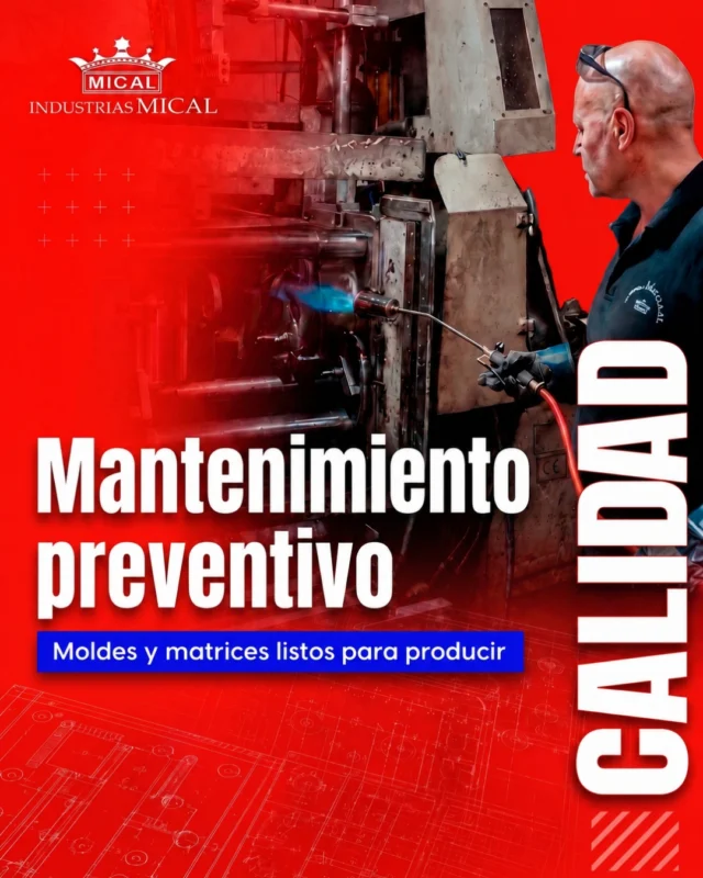 🔧 Un buen mantenimiento no detiene la producción: la protege.

El mantenimiento preventivo de moldes y matrices es fundamental para conservar la precisión, evitar defectos en las piezas y reducir paradas inesperadas durante la fabricación. Además, ayuda a prolongar la vida útil de los utillajes y garantiza resultados constantes incluso en producciones de grandes series.

En nuestro nuevo artículo del blog explicamos por qué revisar, limpiar y poner a punto estos elementos antes de producir puede marcar la diferencia entre una fabricación eficiente y una incidencia costosa.

👉 Descubre todas las claves en nuestro blog: https://industriasmical.com/actualidad/mantenimiento-preventivo-moldes-matrices/

#IndustriasMical #MantenimientoPreventivo #Moldes #Matrices #Matricería #Fabricación #Albacete