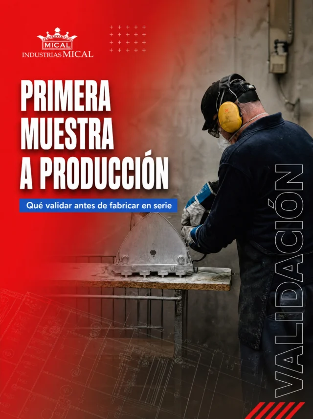 De una primera muestra a una producción en serie hay una decisión clave: validar.

Una pieza no debería aprobarse únicamente porque “se ve bien”. Antes de fabricar una serie conviene comprobar que cumple con los requisitos definidos y que existe una referencia clara para repetir el resultado.

Dimensiones, geometría, material, acabado, montaje o repetibilidad son algunos de los aspectos que pueden marcar la diferencia entre una muestra correcta y un proceso realmente preparado para producir.

Una buena validación permite detectar desviaciones a tiempo, documentar cambios y alinear criterios entre cliente y fabricante antes de comprometer materiales, tiempos y operaciones posteriores.

En nuestro nuevo artículo explicamos qué conviene revisar antes de autorizar una pieza para producción en serie y por qué la primera muestra debe entenderse como una referencia técnica, no solo visual.

🔗 Lee el artículo completo:
https://industriasmical.com/actualidad/primera-muestra-produccion-serie-validar-pieza-industrial/

#IndustriasMical #ProducciónIndustrial #Validación #CalidadIndustrial #FabricaciónIndustrial #Ingeniería #PiezasIndustriales